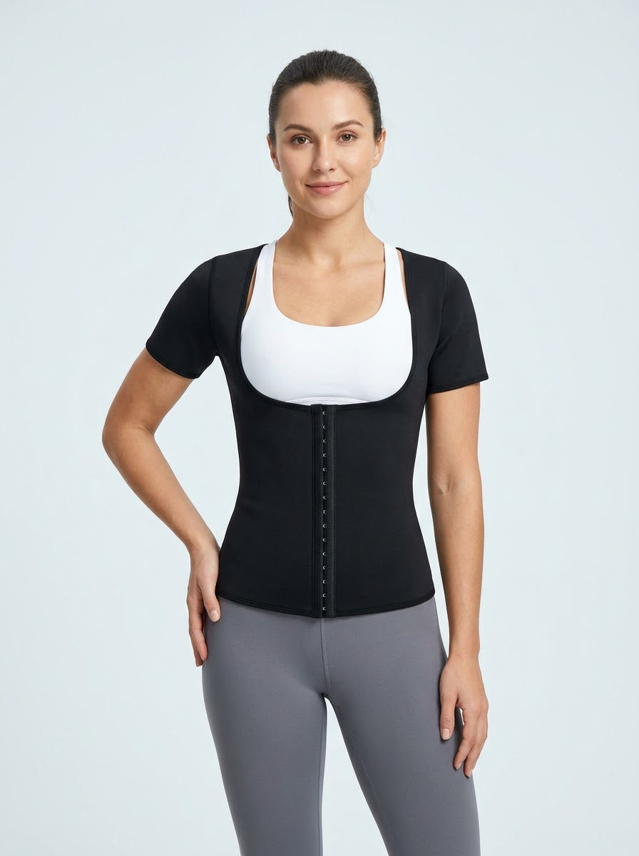Sleeved Cami Hot Waist